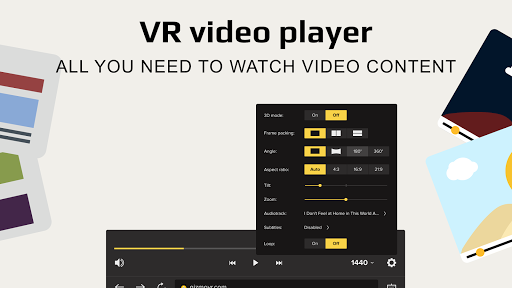 Gizmo VR Video Player: 360 Virtual Reality Videos  Screenshots 2