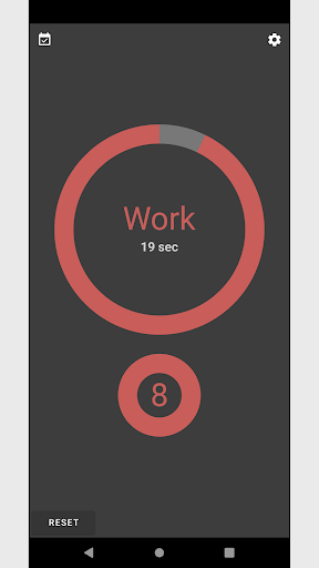 4 Minutes Work (TABATA timer) Screen 3