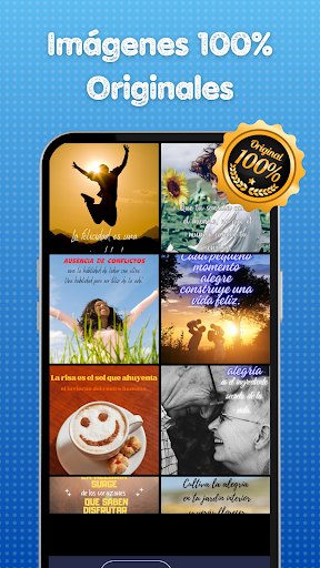 Android application Frases de Felicidad y Alegría screenshort