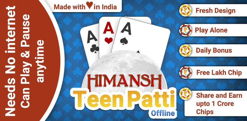 Teen Patti Offline Indian Poker