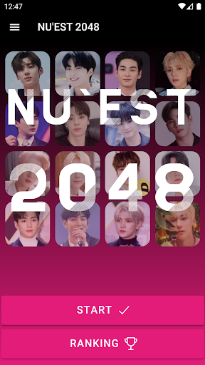 Android application NU'EST 2048 Game screenshort