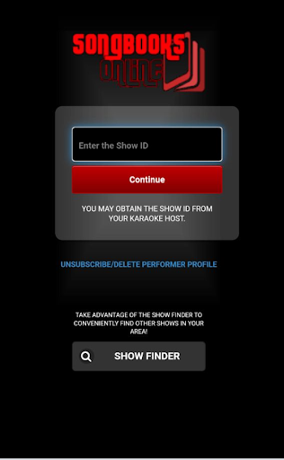Songbooks Online V2 Screen 2