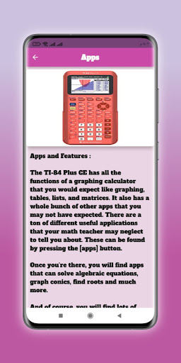TI-84 Plus CE Color Guide Screen 3