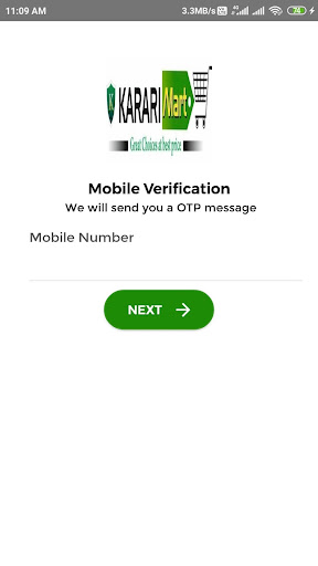 Android application Karari Mart screenshort