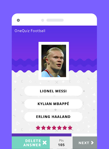 One Quiz Football Screen 3
