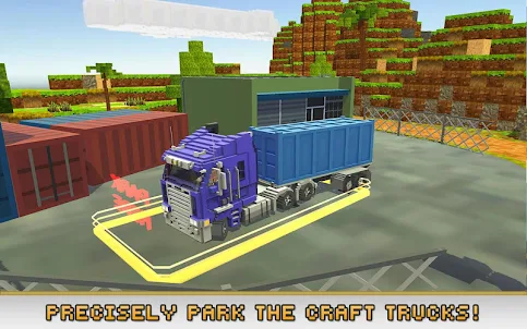 Blockige Truck Simulator