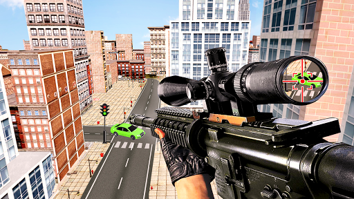 Télécharger New Sniper 3d Shooting 2021 - Free Sniper Games  APK MOD screenshots 1