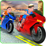 Kids MotorBike Rider Race 2 icon
