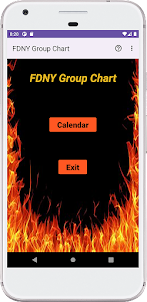 F.D.N.Y. Group Chart Calendar