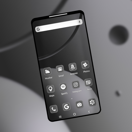 HD Black Theme logo
