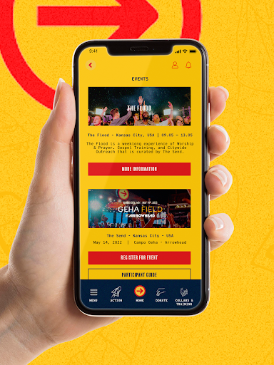 The Send App Screen 3
