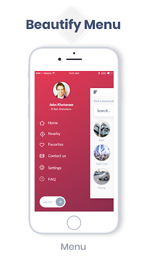 Android application City Directory - Explore Popul screenshort