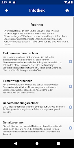PKF FASSELT Steuern & Finanzen Screen 2