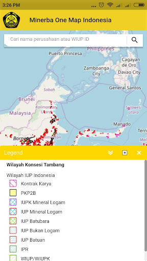 Minerba One Map Indonesia Screen 3