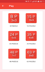 15 Puzzle (Game of Fifteen) screenshot