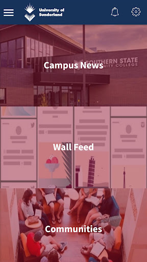 Android application Compass UoS screenshort