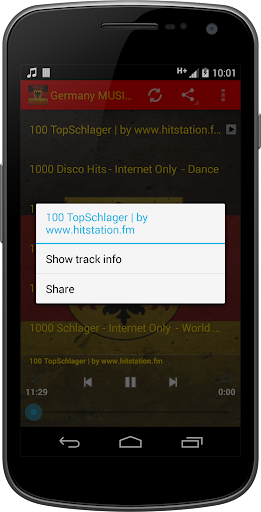 Germany MUSIC Radio Screen 3