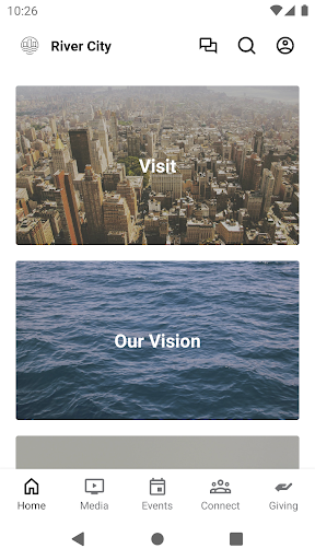 Android application River City Church SoCal screenshort
