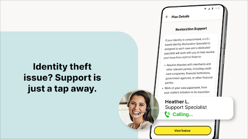 Screenshot of LifeLock Identity by Norton