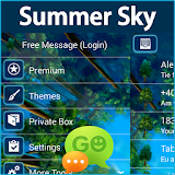 GO SMS Summer Sky icon