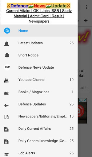 Defence News Update Screen 2
