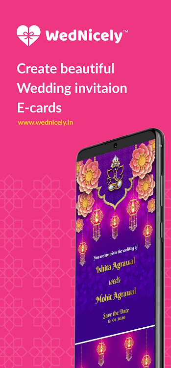 Shaadi & Engagement Card Maker - 4.1.7 - (Android)