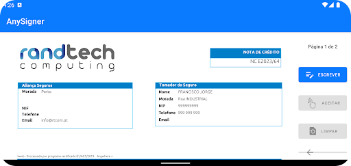 AnySigner Screen 2