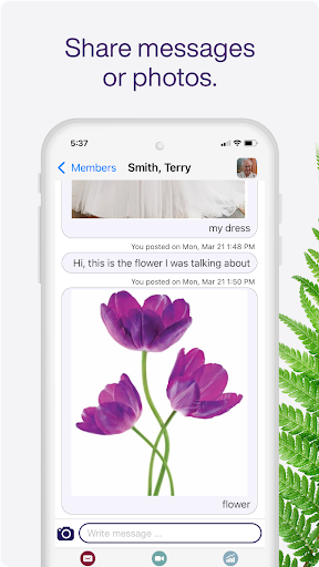 Android application TELUS Care Team Social Connect screenshort