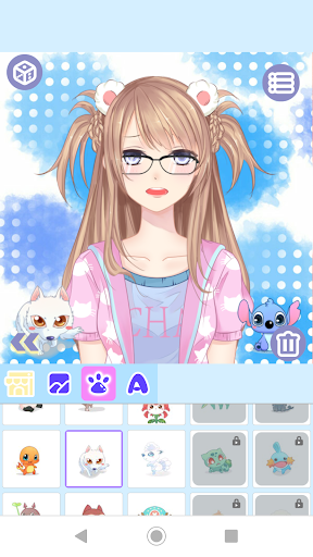 Cute Anime Avatar Factory Screenshot 1 - AppWisp.com