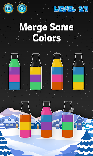 Android application Water Sort Puzzle screenshort