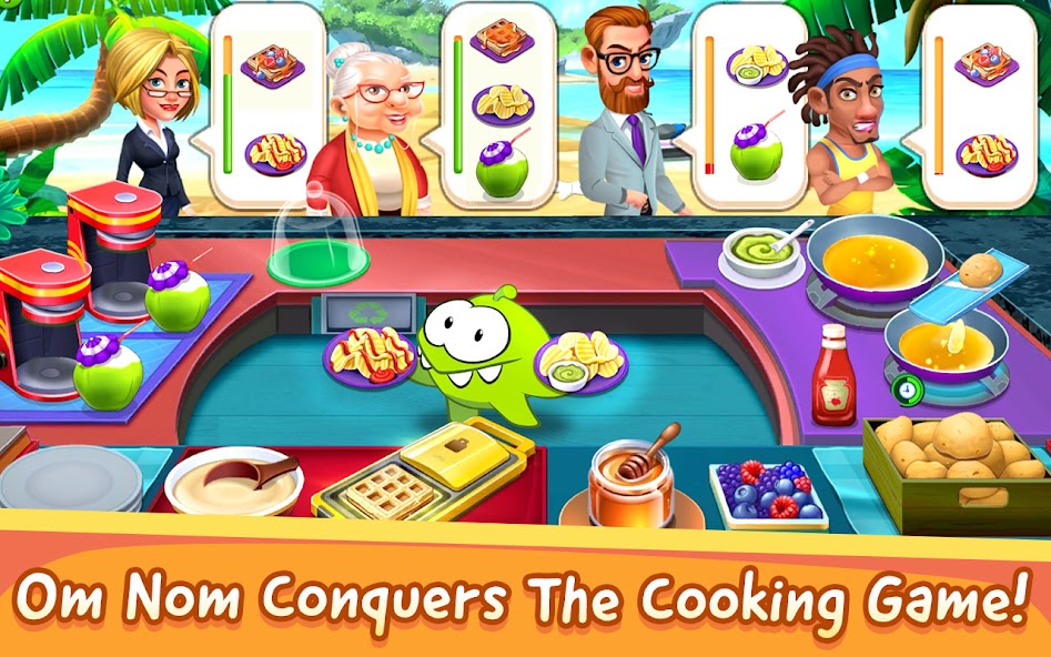Om Nom : Cooking Game 0.3 APK + Mod (Unlimited money / Free purchase) for Android