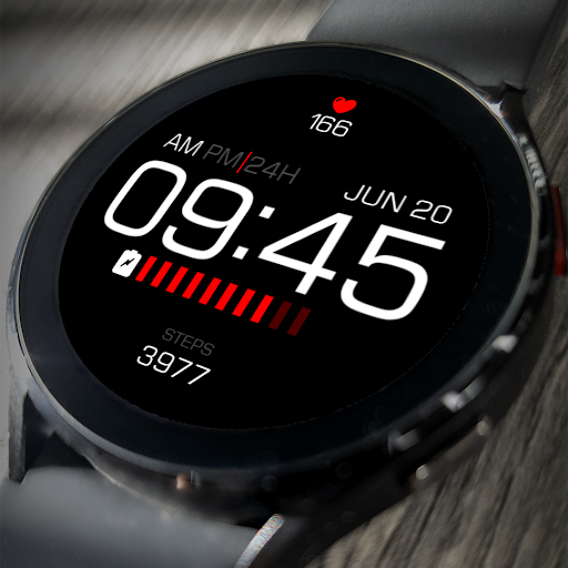 Android application Digital Watch Face Key071 screenshort