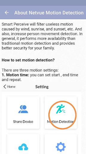 Netvue Vigil Camera Guide Screen 3