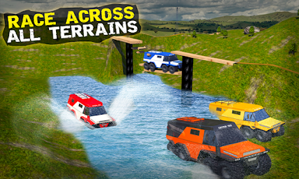Offroad Centipede Truck Racing