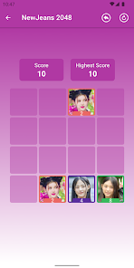 Imágen 3 NewJeans 2048 Game android
