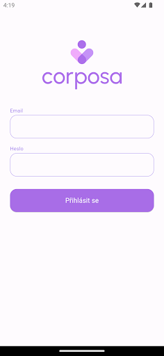 Android application Corposa screenshort