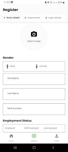 Android application Pamoja Bima Agent screenshort