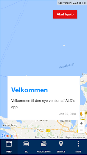 Android application My ALD Denmark screenshort