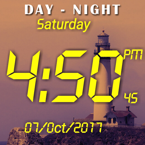 Day night changing clock lwp  Icon