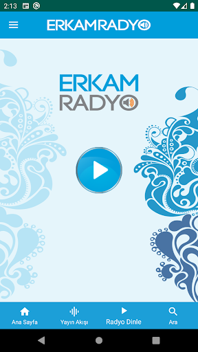 Android application Erkam Radyo screenshort