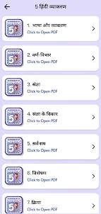 Class 5 Hindi Grammar Vyakaran