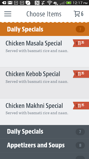 Curry n Kebob Screen 3