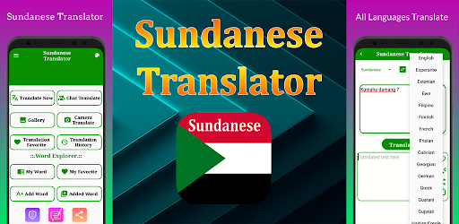 Android application Sundanese Translator screenshort