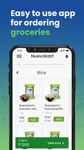 Nuevokart: Grocery Shopping Screen 2