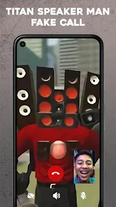 Speaker Man Fake Video Call