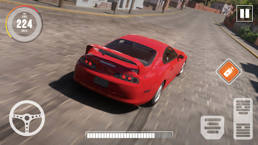 Drive Toyota Supra Car Racer