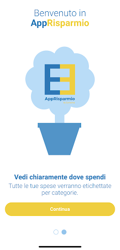AppRisparmio Screen 2