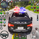 US Police Car Games 3D icon