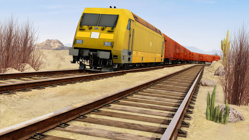 Android application Train Sim 2020 Modern Train 3D screenshort