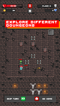 #3. Rent a Doungeon - Roguelike (Android) By: Mattia Parise